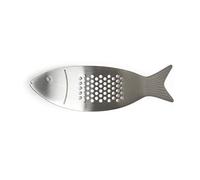 KIKKERLAND Fish Garlic Press (CU281) - Black, Home Cooks, Garlic Press