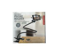 Kikkerland Flexible Gooseneck Mobile Phone Holder Desktop Car Stand Accessory