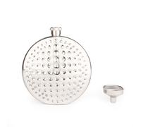 Kikkerland Golf Ball Flask - Includes Funnel for Easy Drink Filling, 8oz Capacity