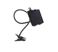 KIKKERLAND Gooseneck Tablet Holder - Extends up to 80cm, 360 angle & rotation - Black