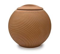 Kikkerland Green Orb Terracotta Planter-Home Accessory, Brown, One Size