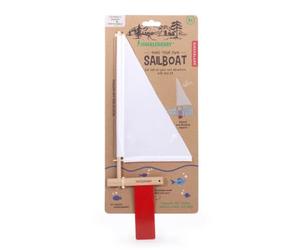 Kikkerland Huckleberry Make Your Own Sailboat Kit