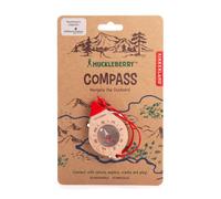 Kikkerland Huckleberry Navigation Compass for Kids in Brown Kikkerland Brown