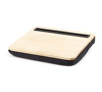 Kikkerland iBed Lap Desk, Tablet, For On A Bed, In A Plane, While You Eat, Maximum Comfort, Wood US039W