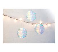 Kikkerland Iridescent Party Ornaments