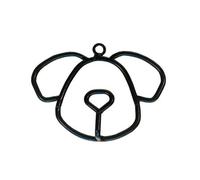 Kikkerland Kobe Pet Iron Lead Hook Black