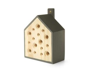 Kikkerland Little Bee Home Solitary Bees Keeping 13cm Hanging Nest Hotel Box