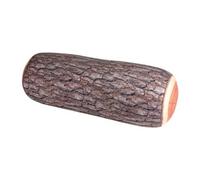 Kikkerland Log Pillow Soft Stuffed Microbead Travel Sleep Back Support Aid Gift