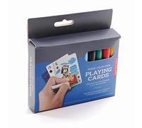 Kikkerland - Make Your Own Playing Cards Sets for Writing Cards, Multicolor (GG219)