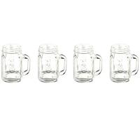 Kikkerland Mason Jar Shot Glass, Set of 4