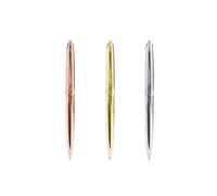 Kikkerland Metallic Retro Pens Set of 3