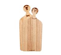 Kikkerland Mrs. Serving Board (Set of 2), Brown