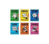 Kikkerland Mystery Matchbox Assorted Geometric Wooden Puzzle