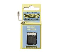 Kikkerland Original Hand Crank Mini Music Box Wind-Up Novelty Stocking Filler