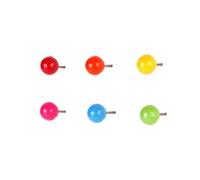 Kikkerland Rainbow Push Pins Rainbow