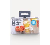 Kikkerland Reusable Basketball Ice Ball Moulds - Makes 5 cm Spheres in Orange Kikkerland Orange