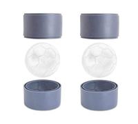 Soccer Ball Ice Ball Molds: Set aus 2; Eisform, um Ihre Lieblingsgetränke Kalt zu halten