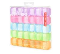 Kikkerland Set of 30 Colourful Reusable Ice Cubes Kikkerland Multicolor