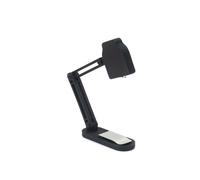 Kikkerland Slim Folding Black Book Lamp Clip On Light Night Reader Tech Gadget