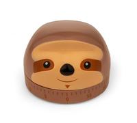 Kikkerland Sloth Kitchen Timer, Brown, Normal