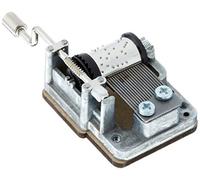 Kikkerland Let It Be Crank Music Box