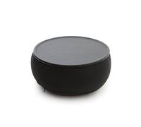 KIKKERLAND Sofa Mousepad - Black Fabric - 8 inches - Round - Designed for Sofa Use