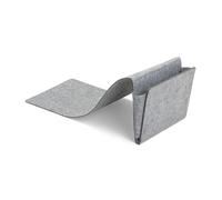 Kikkerland Sofa Pocket, Easy storage for magazine & remote on the couch,Grey,One Size,OR113
