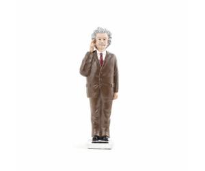 Kikkerland Solar Albert Einstein Thinking Novelty Solar Power Figurine Gift Idea