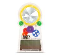 Kikkerland Solar-Powered Heart Rainbow Maker with Crystal, Multicolor, 1 EA, One Size