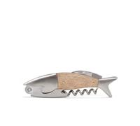 Kikkerland 3 in 1 Stainless Steel Fish Shaped Tool Unique Christmas Gift Idea