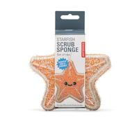 Kikkerland Starfish Scrub Sponge | Scrub and sea how clean your dishes can be! Set of 2.