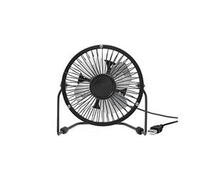 Kikkerland US143-BK USB Desk Fan -Black