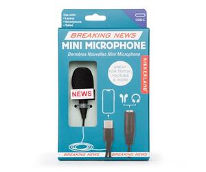 KIKKERLAND US251 Breaking News Mini Microphone - USB-C -