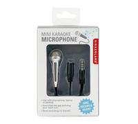 Kikkerland WBPHP-BK Mini Karaoke Microphone Silver