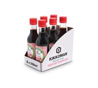 Kikkoman Gluten Free Teriyaki Marinade & Sauce, 250ml (Pack of 6)