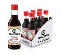 Kikkoman Gluten Free Teriyaki Marinade & Sauce, 250ml (Pack of 6)
