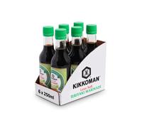 Kikkoman Less Salt Teriyaki Marinade & Sauce, 250ml (Pack of 6)