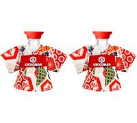 Kikkoman Soy Sauce - 150ml Bottle - Kimono Limited Edition - Naturally Brewed, Rich Umami, 100% Natural, Vegan & Vegetarian Friendly (Pack of 2)