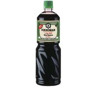 Kikkoman soy sauce, less salt, naturally brewed - 1L - 6x