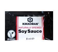 Kikkoman Soy Sauce Sachets 8ml x100 | Individually Packed | Ideal for Lunch Boxes, Sushi & Takeaway