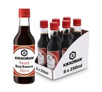 Kikkoman Sweet Soy Sauce, 250ml (Pack of 6), Naturally Brewed