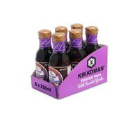 Kikkoman Teriyaki Stir Fry Sauce with Roasted Garlic, 250ml (Pack of 6)