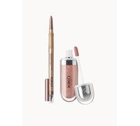 KIKO Milano Lip Combo Set 03, Lip Kit: Hydrating Lip Gloss And Matching Lip Pencil