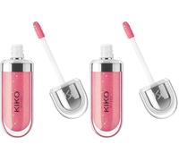 KIKO Milano 3D Hydra Lipgloss 33 | Softening Lip Gloss For A 3D Look (Pack of 2)