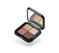 KIKO Milano Bright Quartet Eyeshadow Palette 02 | Palette With Four Baked Eyeshadows For Wet And Dry Use