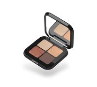 KIKO Milano Bright Quartet Eyeshadow Palette 03 | Palette With Four Baked Eyeshadows For Wet And Dry Use