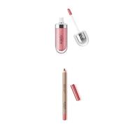 KIKO Milano Essetials Kit | Creamy Comfort Lip Liner 07, 3D Hydra Lipgloss 17 & Extra Sculpt Volume Macara