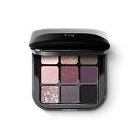 KIKO Milano Glamour Multi Finish Eyeshadow Palette 04 | Palette With 9 Eyeshadows In Different Finishes