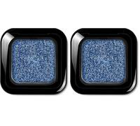 KIKO Milano Glitter Shower Eyeshadow 12 | High-Coverage Glitter Eyeshadow, Blue Sea (Pack of 2)