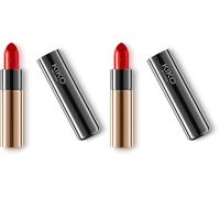 KIKO Milano Gossamer Emotion Creamy Lipstick 114, Bold, Creamy Lipstick (Pack of 2)